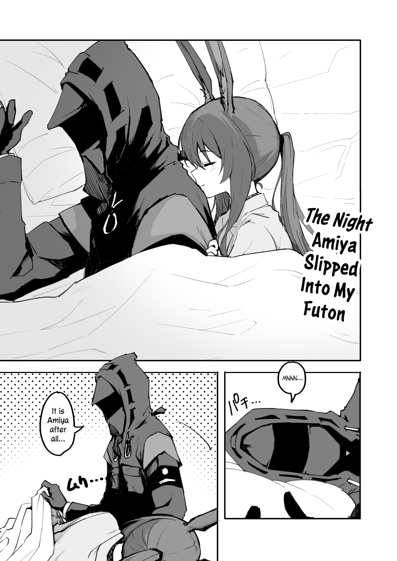 hentai manga The Night Amiya Slipped Into My Futon.